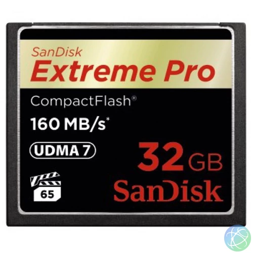 Sandisk 00123843 32GB Compact Flash Extreme Pro memóriakártya