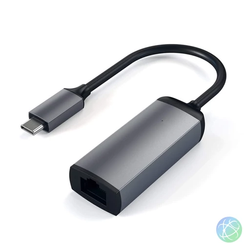 Satechi ST-TCENM Type-C/RJ45 asztroszürke adapter