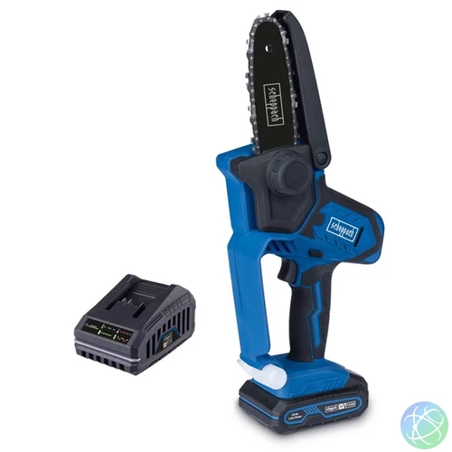 Scheppach C-PS100-X-SET S (IXES 20V akkuval és töltővel) akkus ágvágó láncfűrész