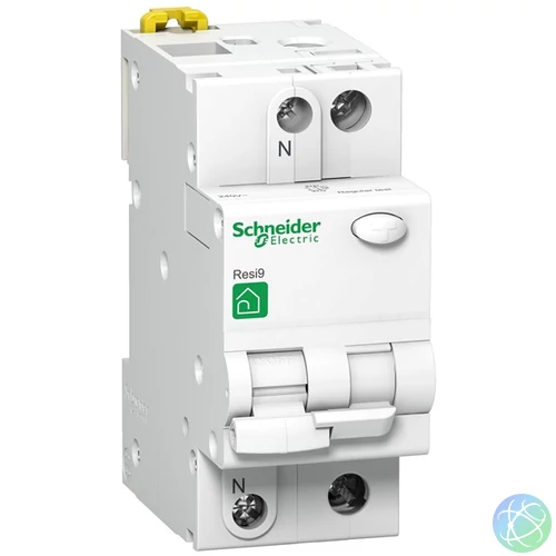Schneider R9D31206 RESI9 1P-N/C/6A/30mA/AC osztály/áramvédős kismegszakító