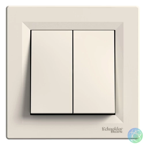 Schneider EPH0300123 ASFORA rugós bekötésű bézs csillárkapcsoló