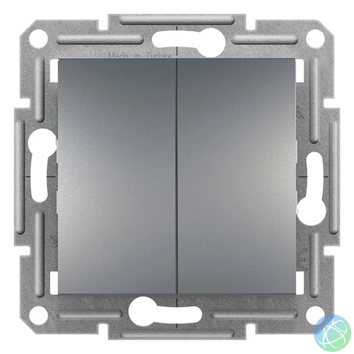 Schneider EPH0300162 ASFORA rugós bekötésű acél csillárkapcsoló