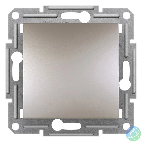 Schneider EPH0400169 ASFORA rugós bekötésű bronz váltókapcsoló