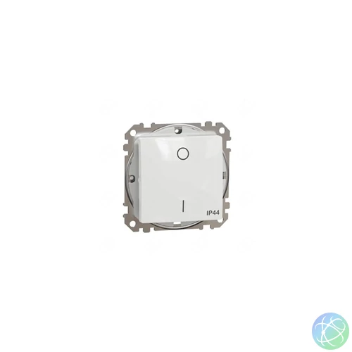 Schneider SDD211102 Sedna rugós IP44 fehér SDD kétpólusú kapcsoló