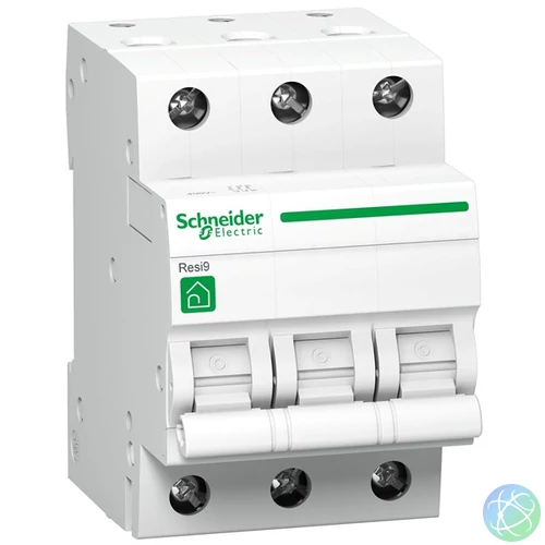 Schneider R9F14310 RESI9 3P 4,5kA, C 10A  kismegszakító