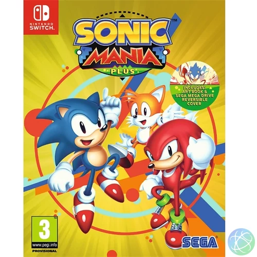 Sonic Mania Plus Nintendo Switch játékszoftver
