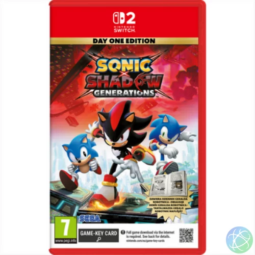 Sonic X Shadow Generations Nintendo Switch 2 játékszoftver