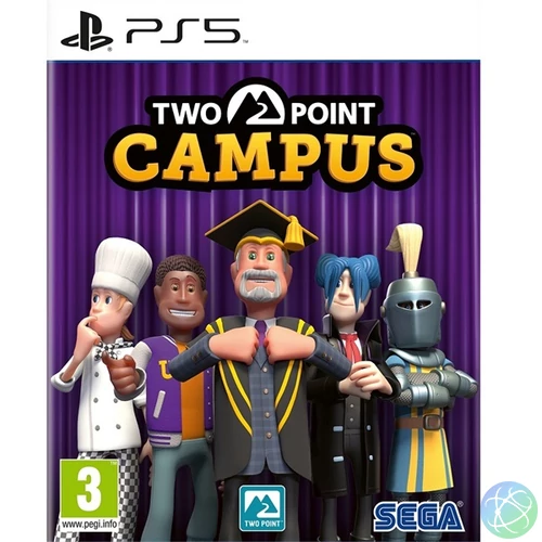 Two Point Campus PS5 játékszoftver