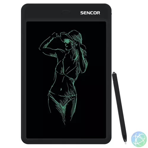 Sencor SXP 030 BK LCD 10" fekete digitális rajztábla