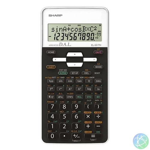 Sharp EL531THBWH 273 funkciós tudományos számológép