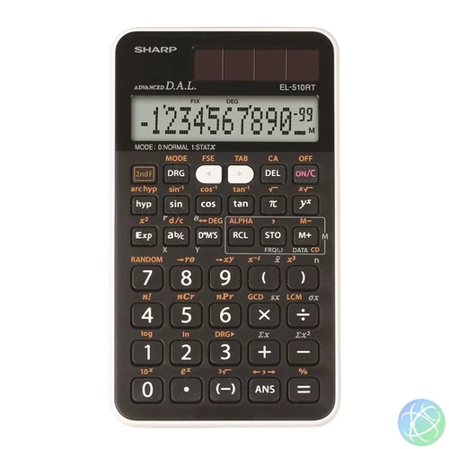 Sharp EL-510RTB 169 funkciós napelemes tudományos számológép