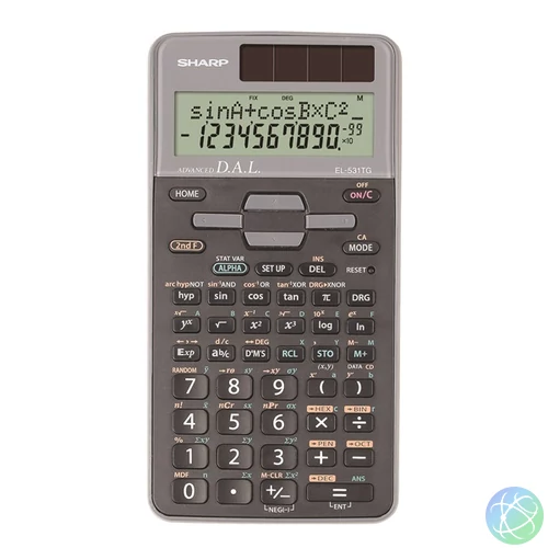 Sharp EL-531TGWH 273 funkciós tudományos számológép
