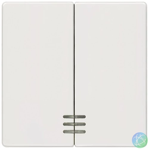 Siemens 5TG6204 DELTA I-SYSTEM világítóablakkal titánfehér billentyű