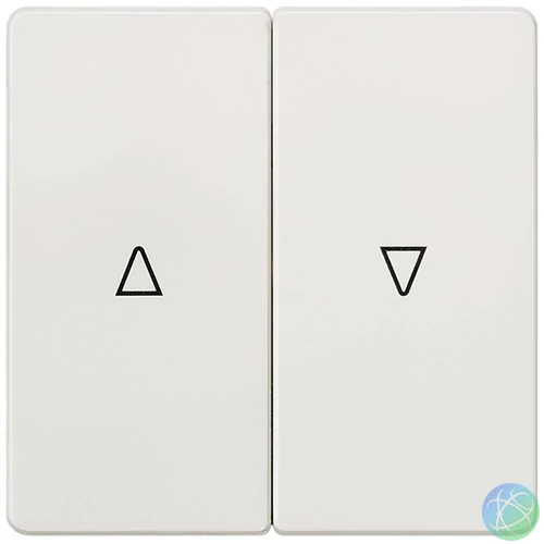 Siemens 5TG6214 DELTA I-SYSTEM redőnykapcsolóhoz titánfehér 2-es billentyű