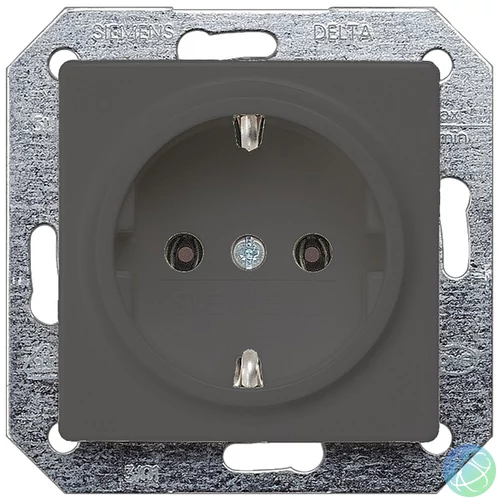 Siemens 5UB1921 DELTA I-SYSTEM antracit 2P+F dugalj
