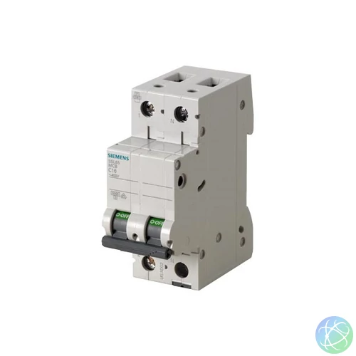 Siemens 5SL6516-7 6KA 1+N-P C 16A kismegszakító
