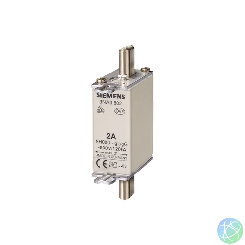 Siemens 3NA3805 500V 000 16A gG NH-biztosíték
