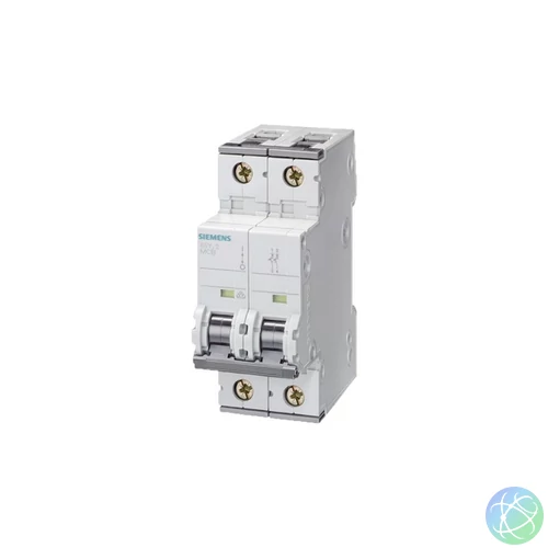 Siemens 5SY5206-6 AC/DC 10KA 2P B 6A kismegszakító
