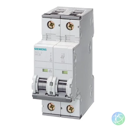 Siemens 5SY4225-6 10kA 2P B 25A kismegszakító