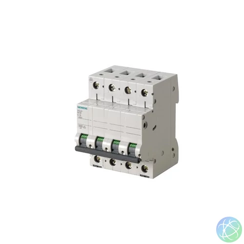 Siemens 5SL6416-7 6KA 4P C 16A kismegszakító