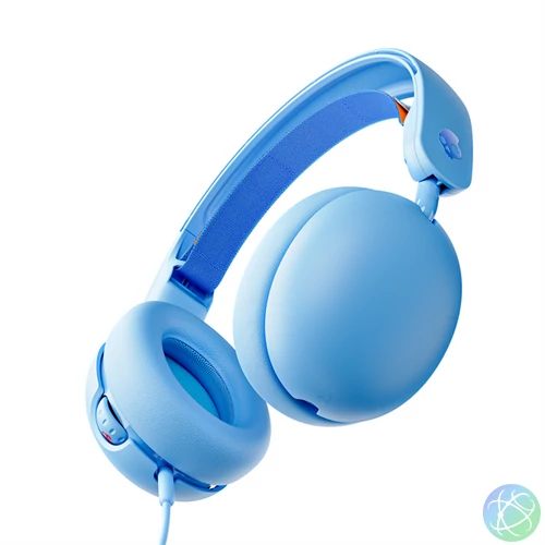 Skullcandy Grom kék vezetékes mikrofonos gyerek fejhallgató