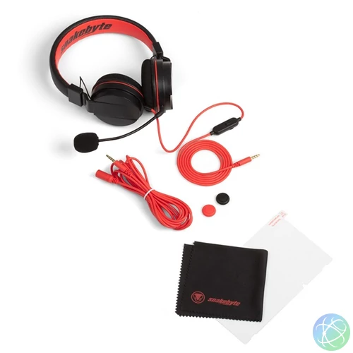 Snakebyte SB915444 GAMER:KIT PRO Nintendo Switch védőfólia és headset