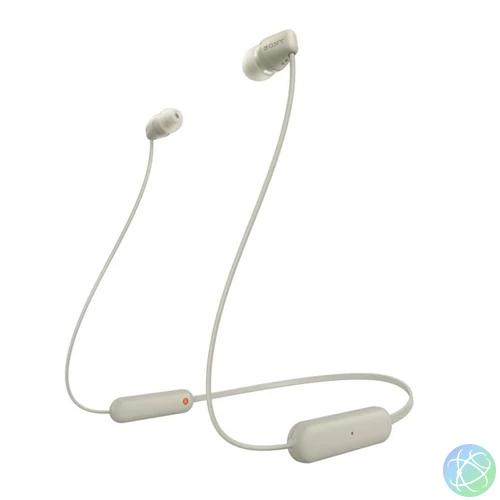 Sony WIC100C Bluetooth bézs fülhallgató