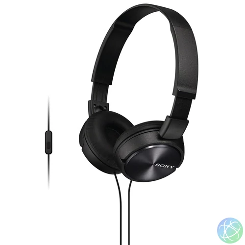 Sony MDRZX310APB.CE7 mikrofonos fekete fejhallgató