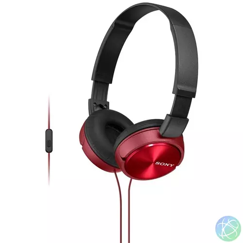 Sony MDRZX310APR.CE7 mikrofonos piros fejhallgató
