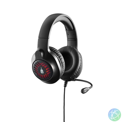 Spartan Gear 2807581 Medusa Wired fekete headset