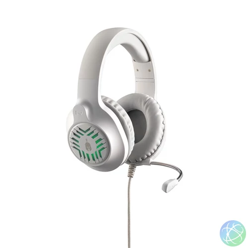Spartan Gear 2807583 Medusa Wired fehér-szürke headset