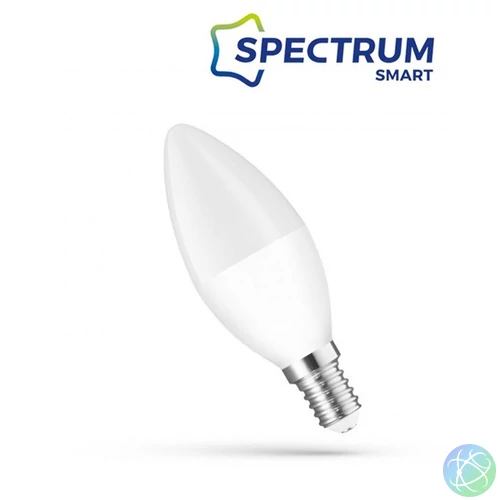 SpectrumLED 5W/410Lm/CCT+DIM/IP20/E14 WiFi LED gyertya led fényforrás