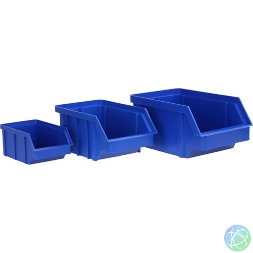 Stalflex BIN-S-B kék színű kis méretű  tárolódoboz