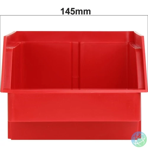 Stalflex BIN-M-R piros színű közepes méretű tárolódoboz