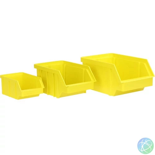 Stalflex BIN-M-Y sárga színű közepes méretű tárolódoboz