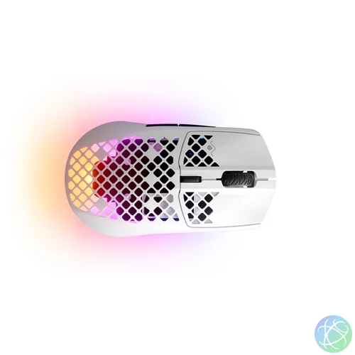 SteelSeries Aerox 3 (2022) Snow wireless fehér optikai gamer egér