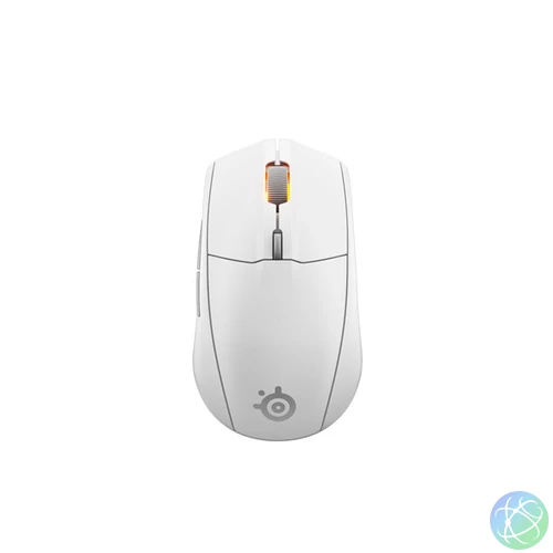 SteelSeries Rival 3 Gen 2 vezeték nélküli fehér gamer egér