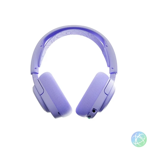 SteelSeries Arctis Nova 3P vezeték nélküli lila gamer headset
