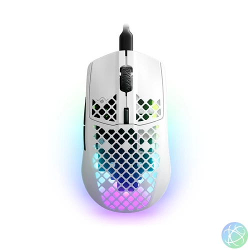 SteelSeries Aerox 3 (2022) Snow fehér optikai gamer egér