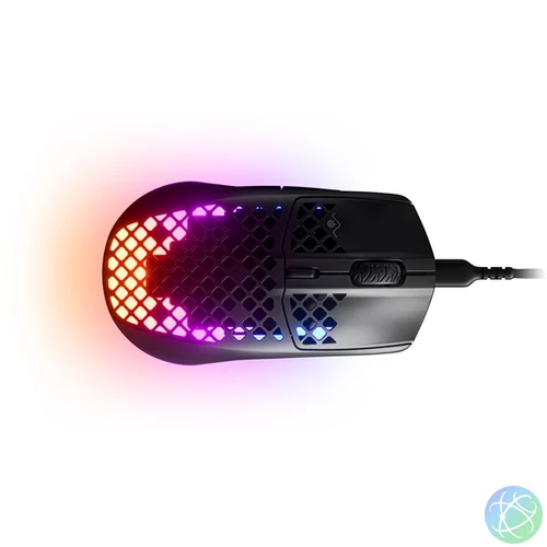 SteelSeries Aerox 3 (2022) Onyx fekete optikai gamer egér