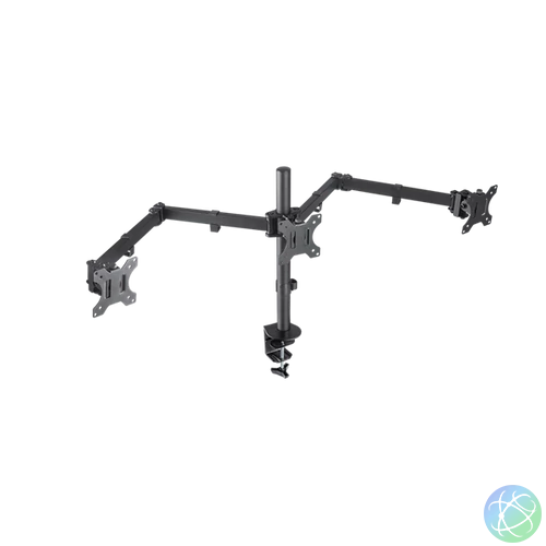 Stell SOS 1130 13"-27" háromkaros asztali monitor tartó konzol