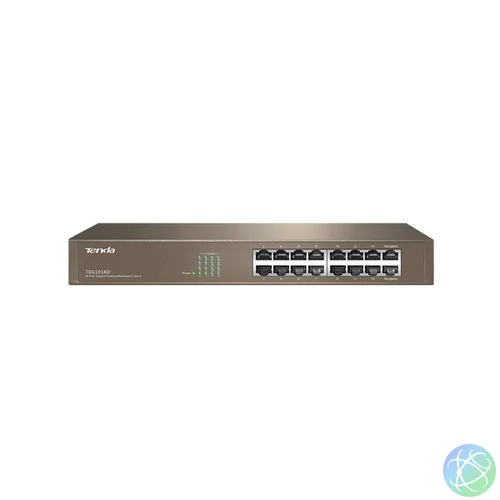 Tenda TEG1016D 16port 10/100/1000Mbps LAN nem menedzselhető asztali switch