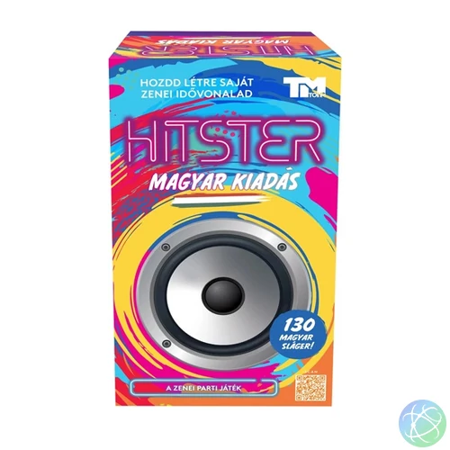 HITSTER magyar kiadás zenés partijáték