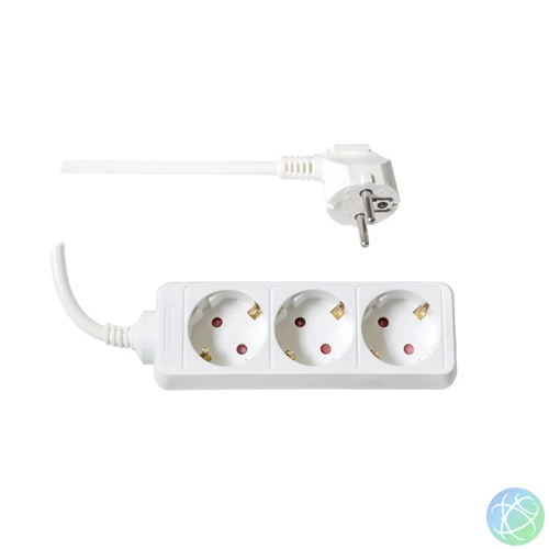 TOO PSW-350 3 aljzat 5 méter 3x1.5mm2 fehér elosztó