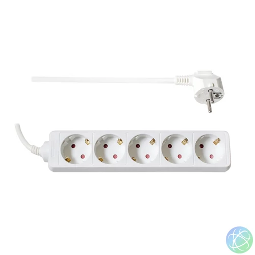 TOO PSW-515 5 aljzat 1.5 méter 3x1.0mm2 fehér elosztó