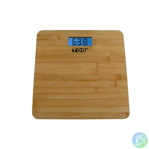 TOO BSC-300-LB bambusz fürdőszobai mérleg