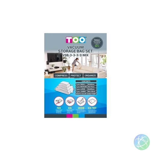 TOO VSB-3-3-3-3-MIX vákuum tárolózsák szett