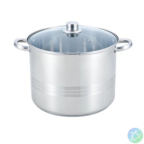 TOO KT-213 11 L-es fazék/lábas fedővel, 26cm-es konyhai rozsdamentes edény