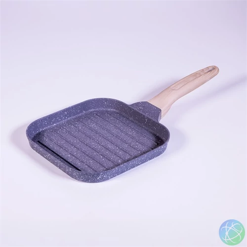 TOO KT-421 nyeles szögletes 18,5 cm-es grill serpenyő