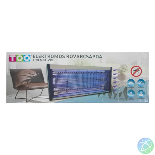 TOO MKL-200 elektromos rovarcsapda 40W, 230V